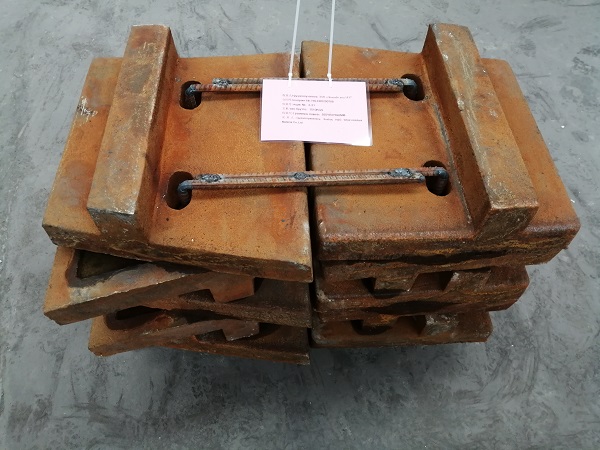 Kuglemølle Liner SAG Mill Liner Mangan Stål Mill Liner (1)