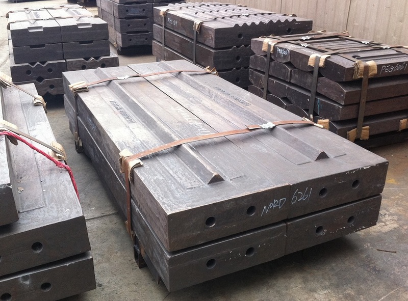 Impact-Plates Hammer Crusher Parts Blow Bar