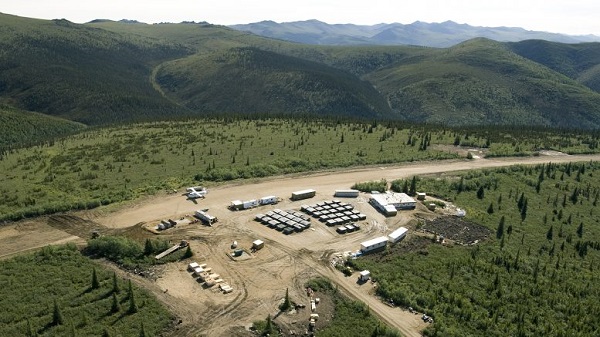 Western Copperin ja Goldin leiri Casino-projektissa Yukonin alueella